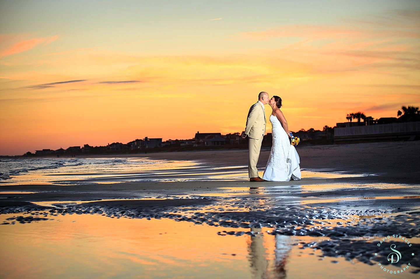 Beach Weddings In Charleston Sc
 Folly Beach Wedding graphy Brenna and David