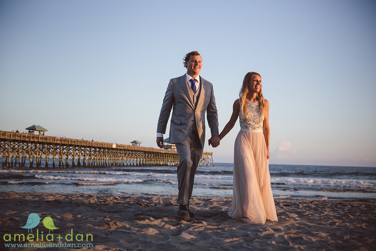 Beach Weddings In Charleston Sc
 Folly Beach Wedding