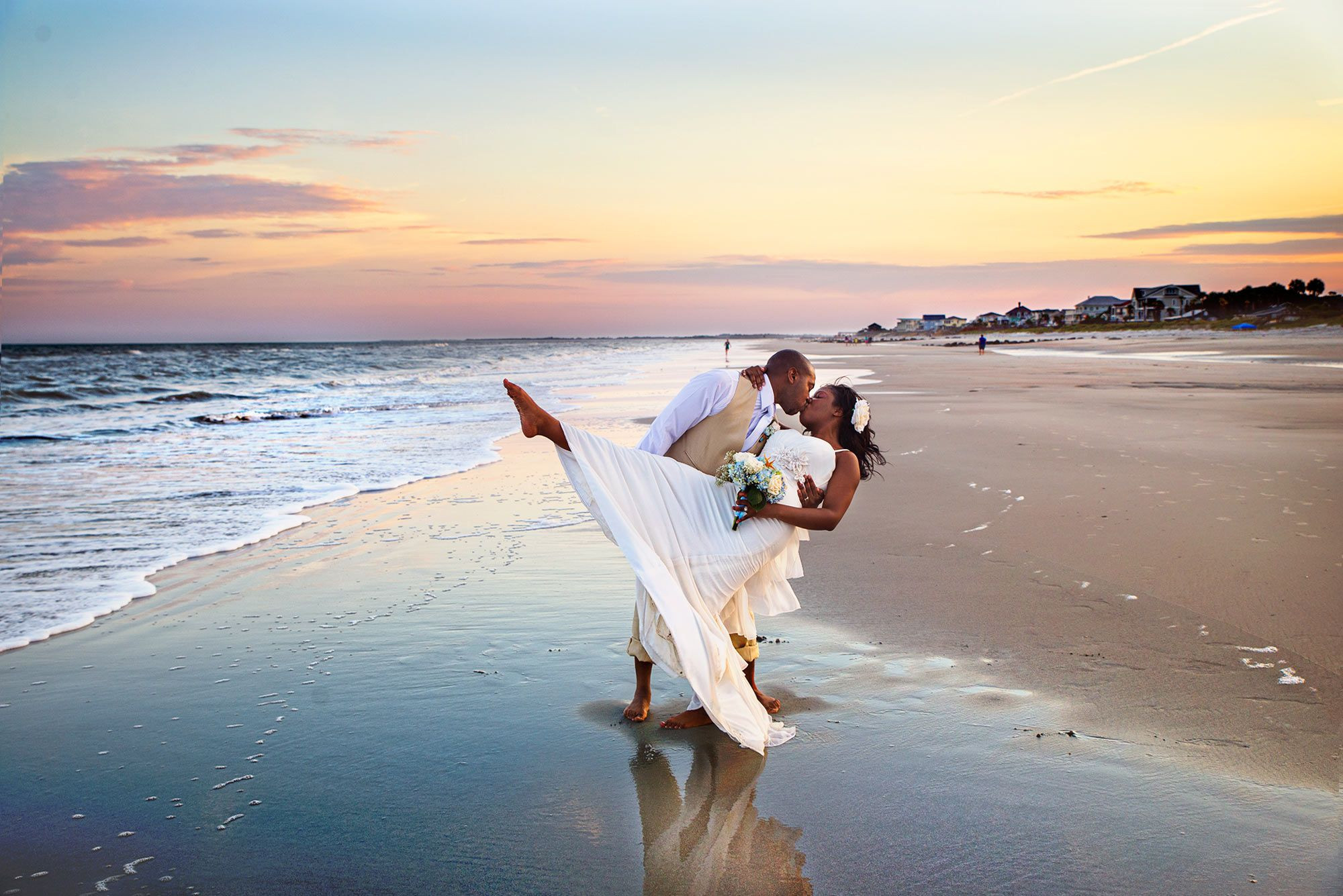 Beach Weddings In Charleston Sc
 Folly Beach Charleston SC