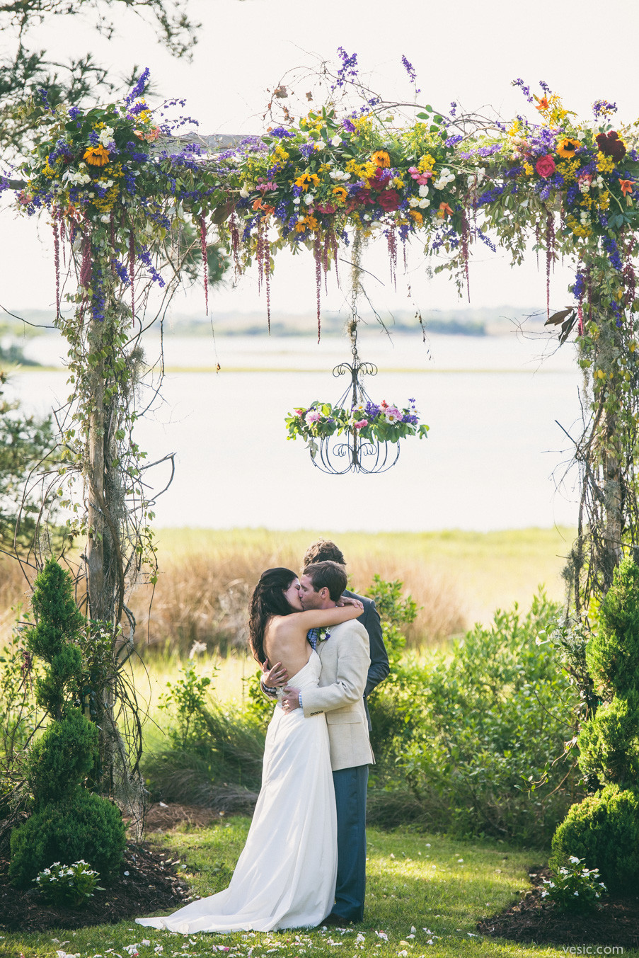 Beach Weddings In Nc
 Beach Wedding Watson House Emerald Isle