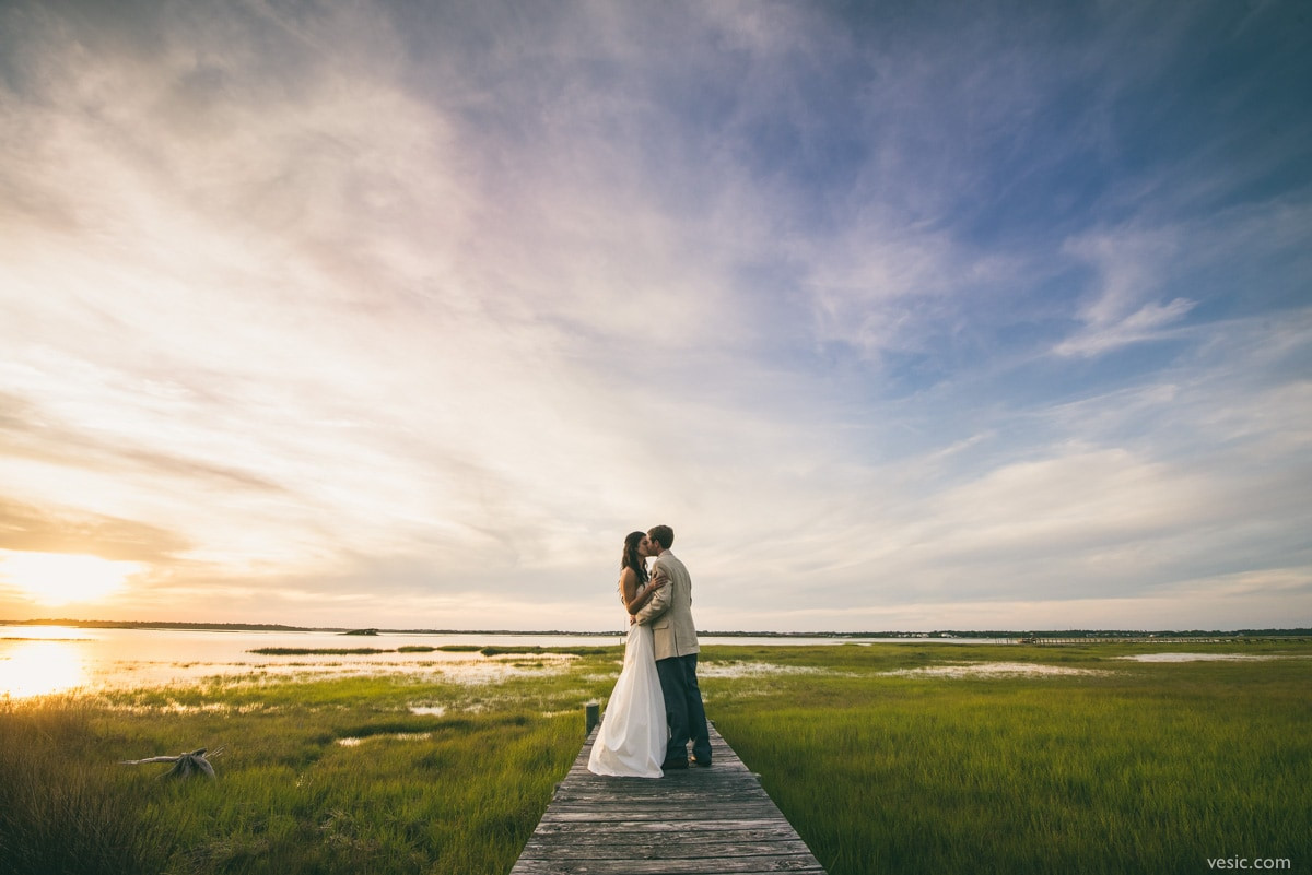 Beach Weddings In Nc
 Beach Wedding Watson House Emerald Isle