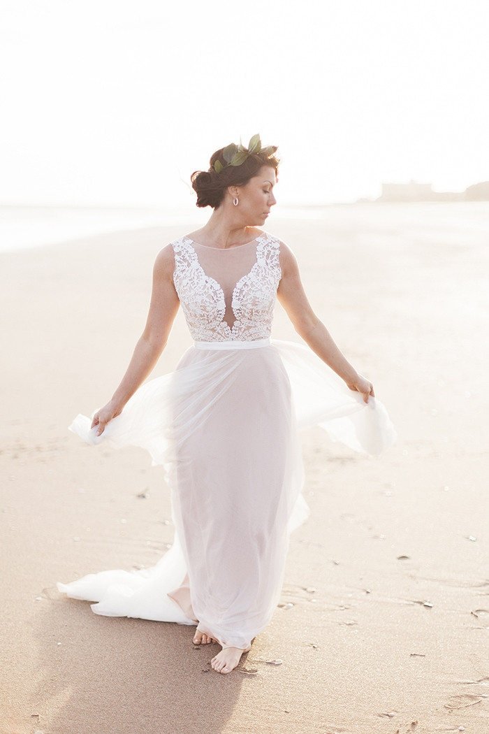 Beach Weddings In Nc
 Kimberly and Parker s North Carolina Beach Wedding