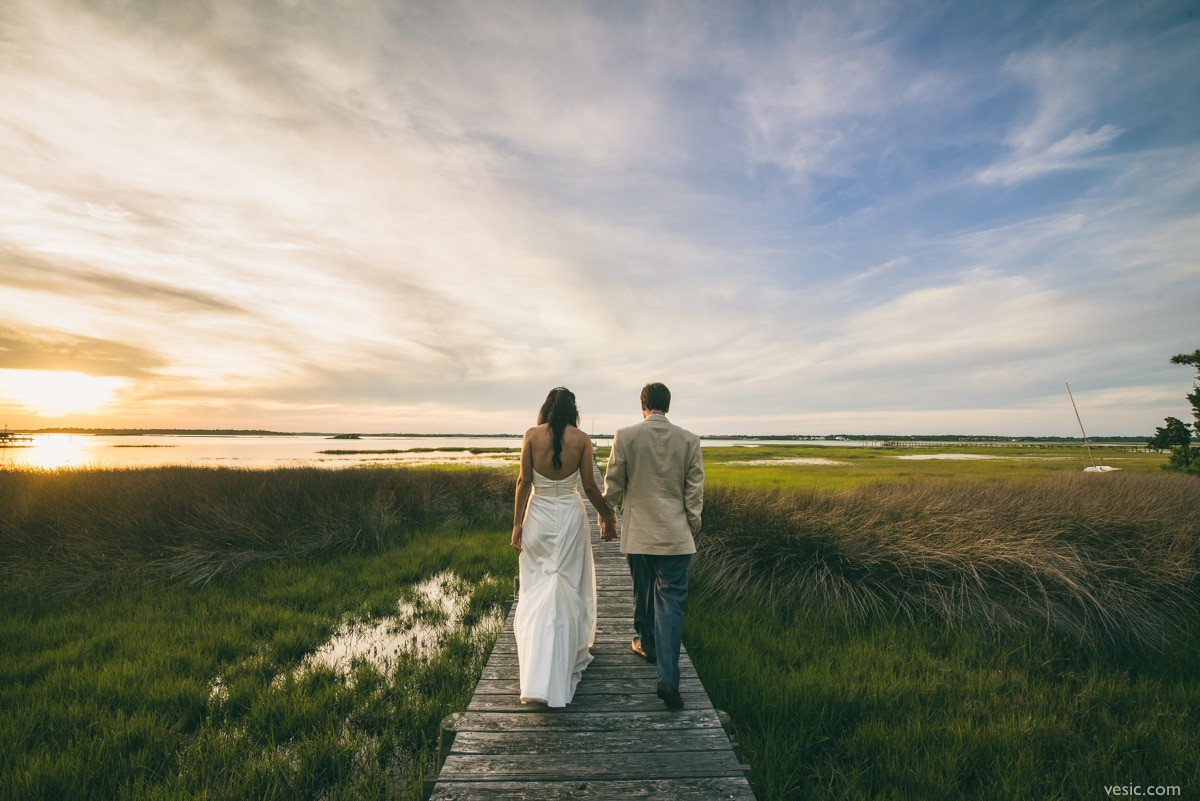 Beach Weddings In Nc
 Beach Wedding Watson House Emerald Isle