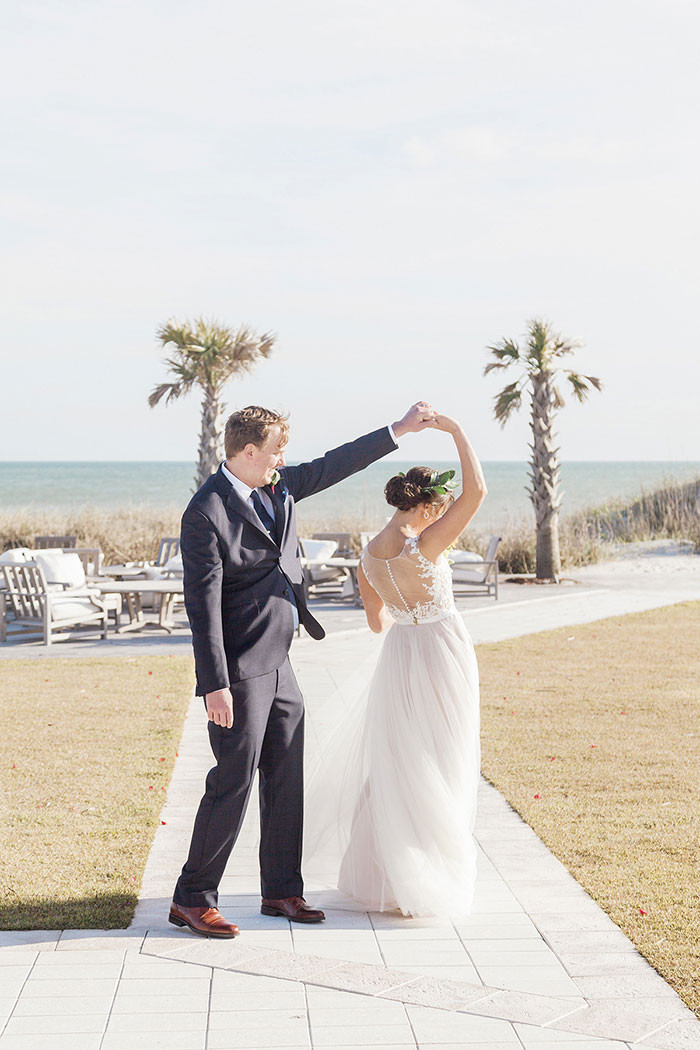 Beach Weddings In Nc
 Kimberly and Parker s North Carolina Beach Wedding