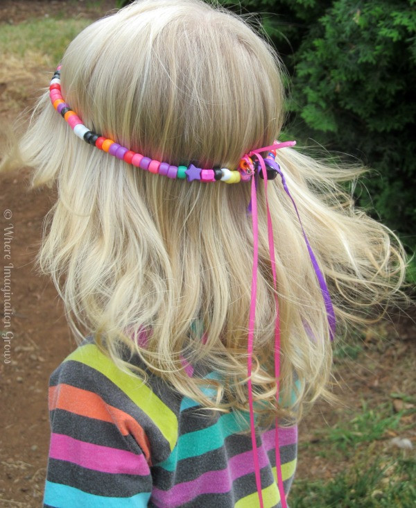 Bead Crafts For Kids
 Easy Pony Bead Crown Craft for Kids Where Imagination Grows
