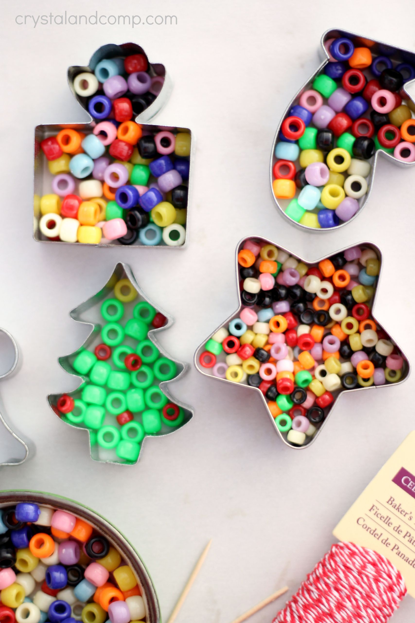 Bead Crafts For Kids
 Handmade Beaded Christmas Ornaments