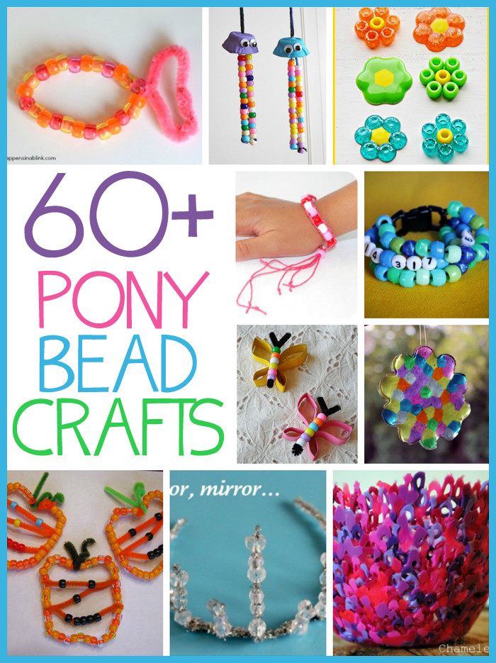 Bead Crafts For Kids
 60 Pony Bead Crafts