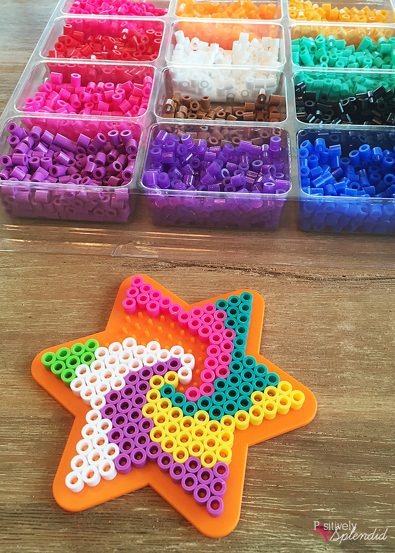 Bead Crafts For Kids
 Craft for Kids Perler Bead Backpack Tags