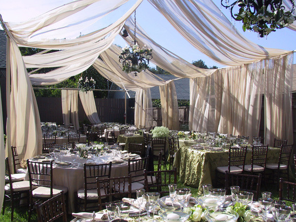 Beautiful Backyard Weddings
 Backyard wedding ideas