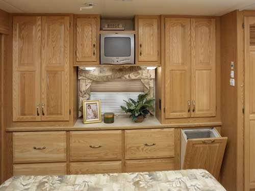 Bedroom Cabinet Design
 2006 Newmar Torrey Pine Fifth Wheel