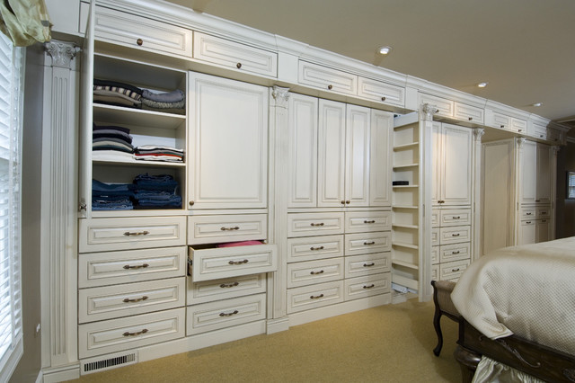 Bedroom Closet Cabinets
 Master Bedroom Cabinetry Traditional Closet Chicago
