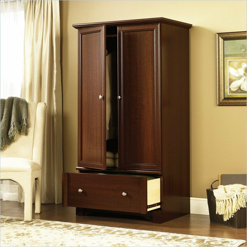 Bedroom Closet Cabinets
 Armoire Wardrobe Cabinet Furniture Clothes Wood Storage