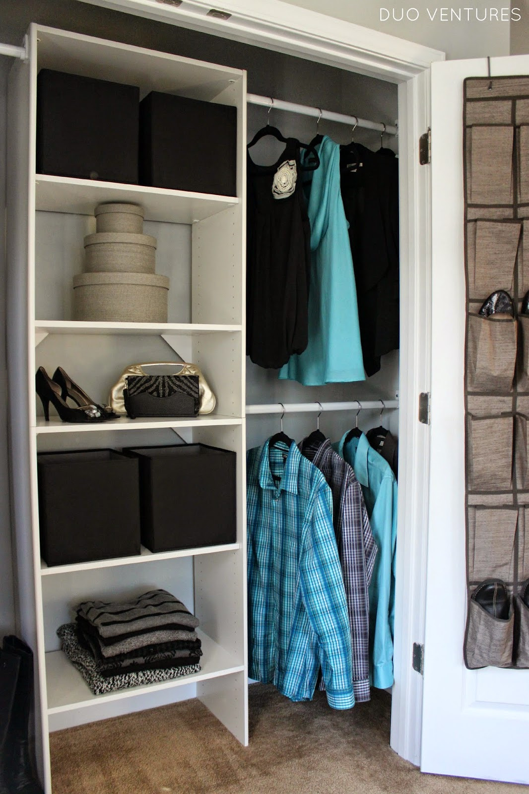 Bedroom Closet Organizers
 Duo Ventures Guest Bedroom Closet Organizer Install