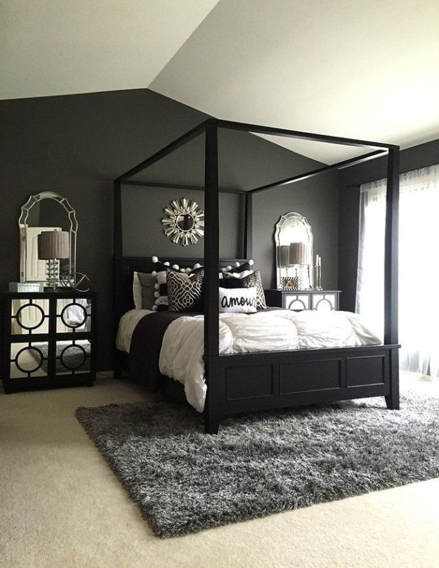 Bedroom Colors For Couples
 45 Black And White Bedroom Ideas For Couples Color Schemes