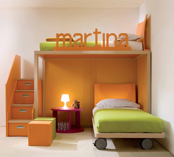 Bedroom Ideas For Kids
 Cool and Ergonomic Bedroom Ideas for Two Children by