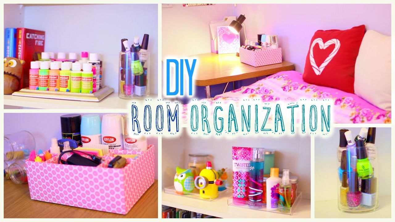 Bedroom Organization DIY
 DIY Room Organization and Storage Ideas