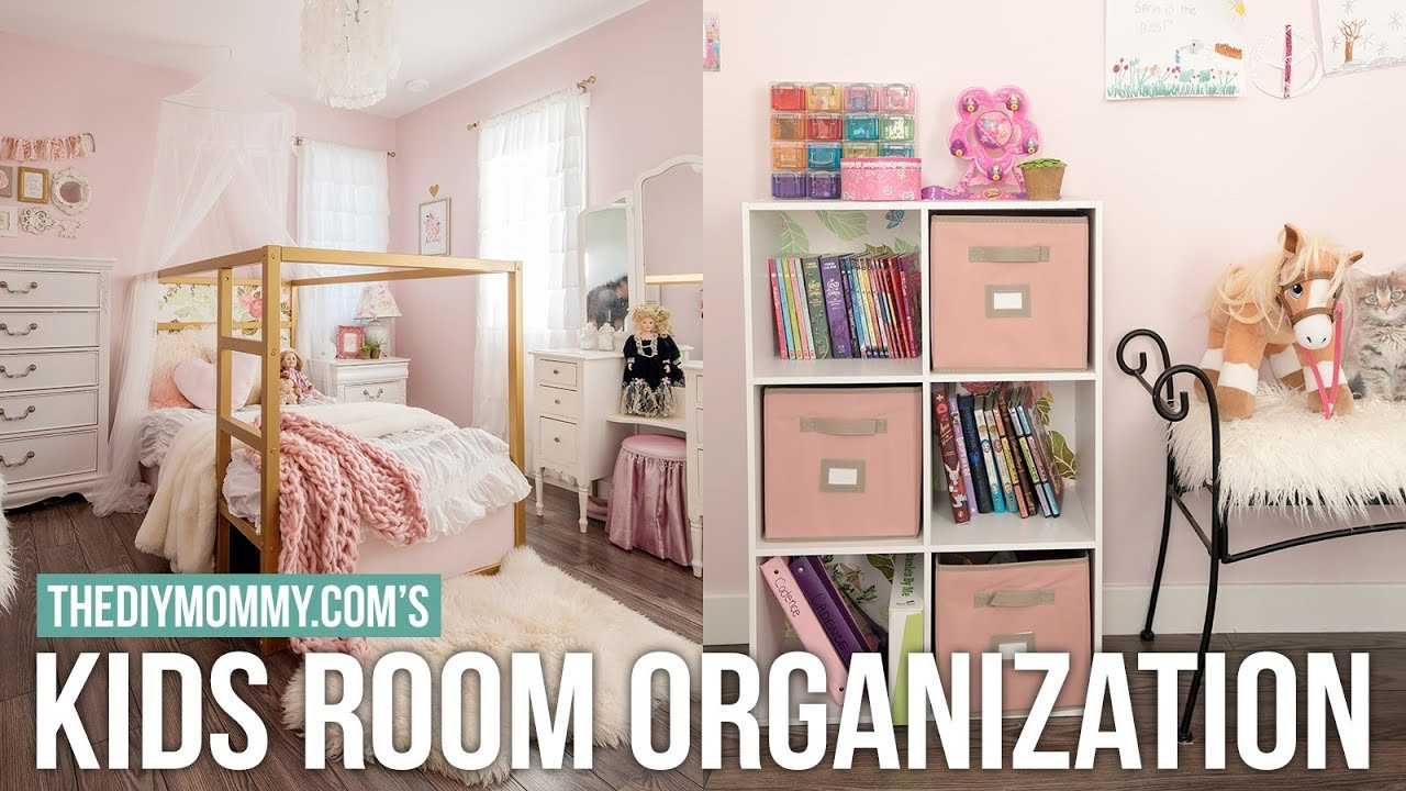 Bedroom Organization DIY
 KIDS BEDROOM ORGANIZATION DIY & Decor Challenge