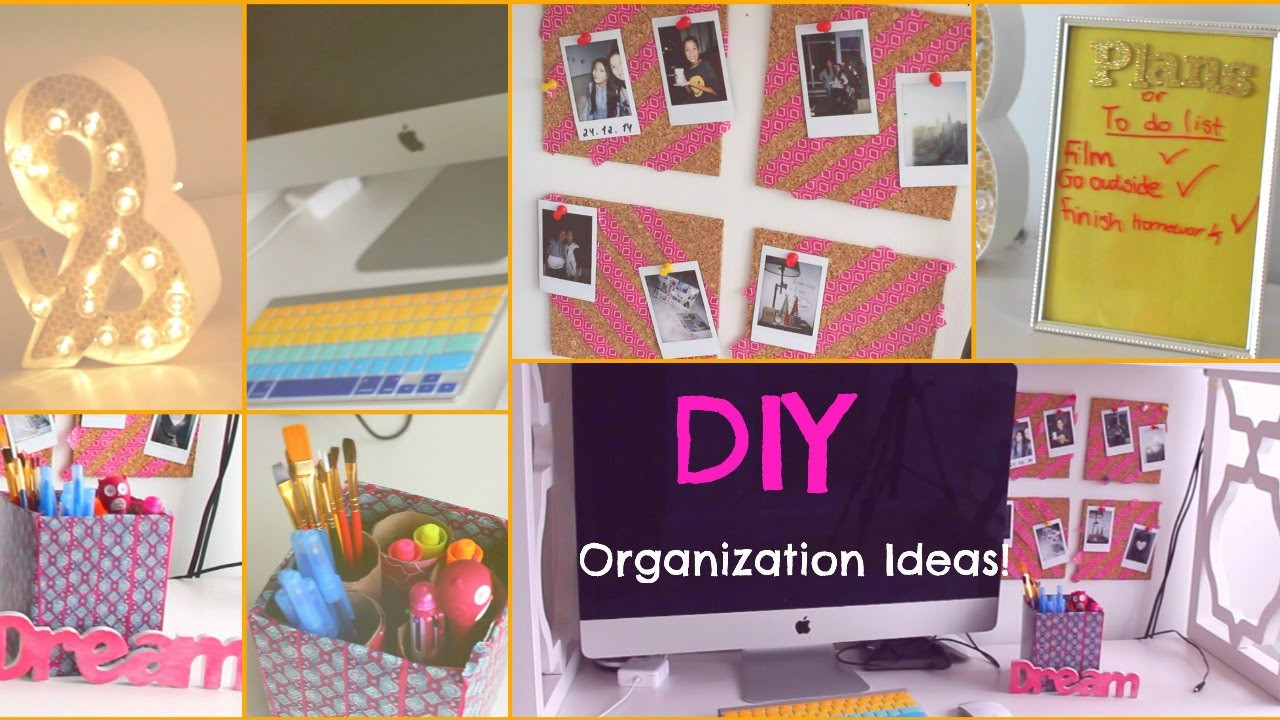 Bedroom Organization DIY
 DIY Room Organization & Storage Ideas For Teens