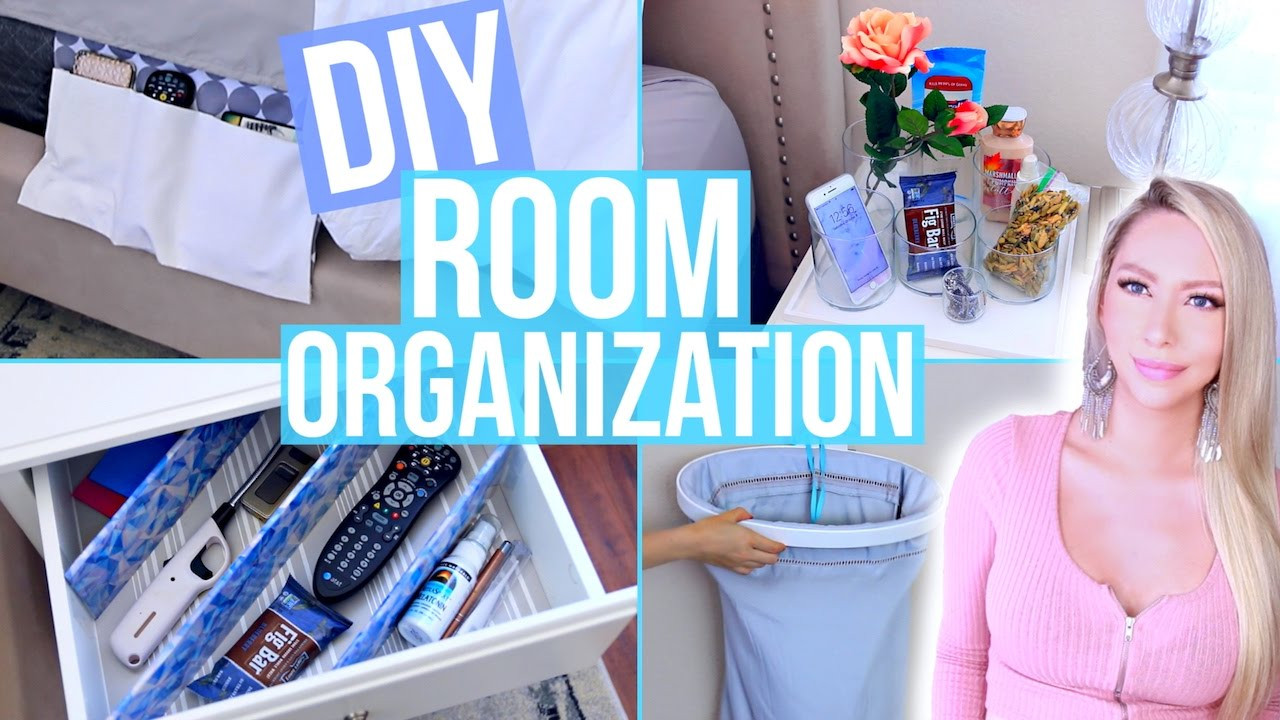 Bedroom Organization DIY
 DIY Room Organization and Storage Ideas