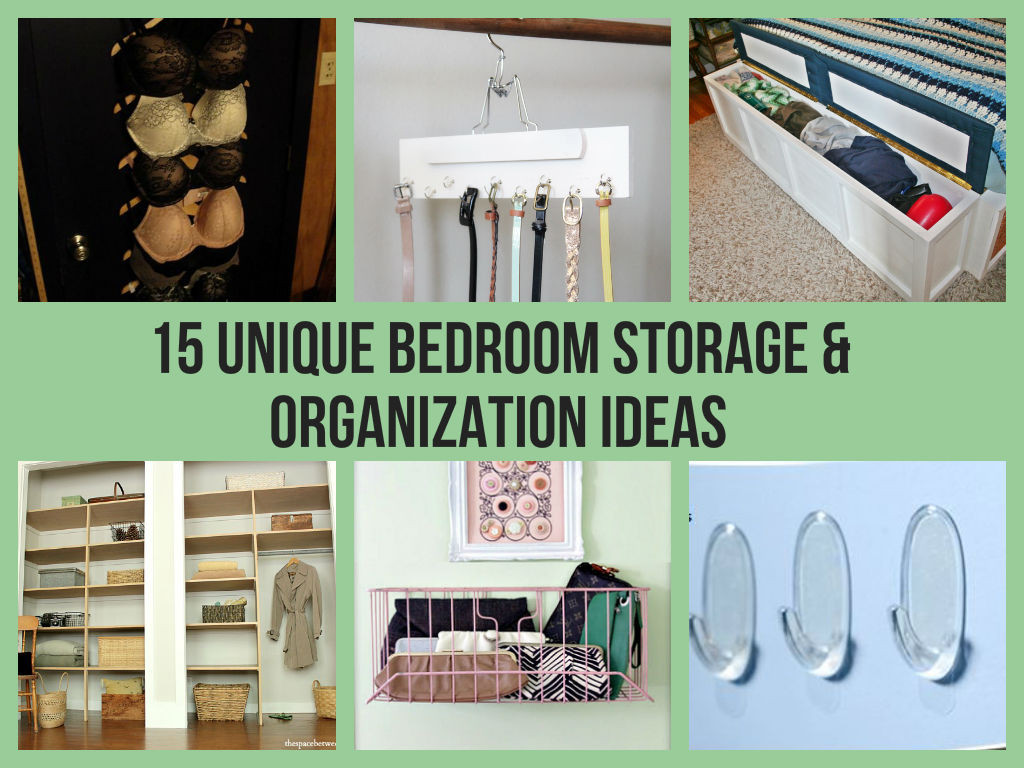 Bedroom Organization DIY
 15 Unique Bedroom Storage & Organization Ideas