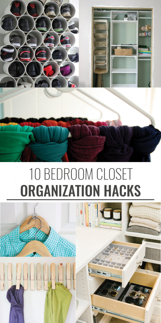 Bedroom Organization Hacks
 10 Closet Organization Hacks