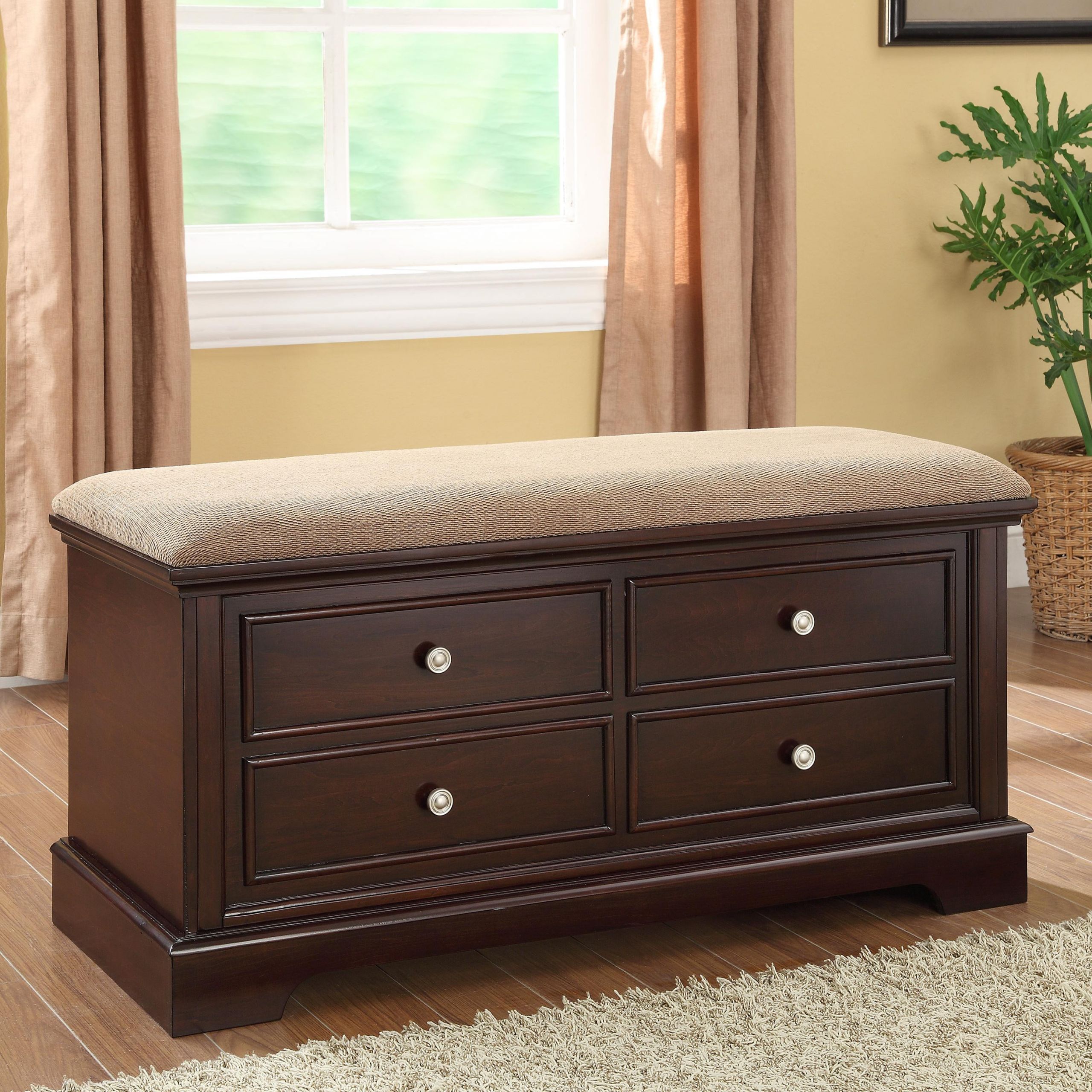 Bedroom Storage Chest Bench
 Del Sol CM Cedar Chest 4925 Upholstered Cedar Accent