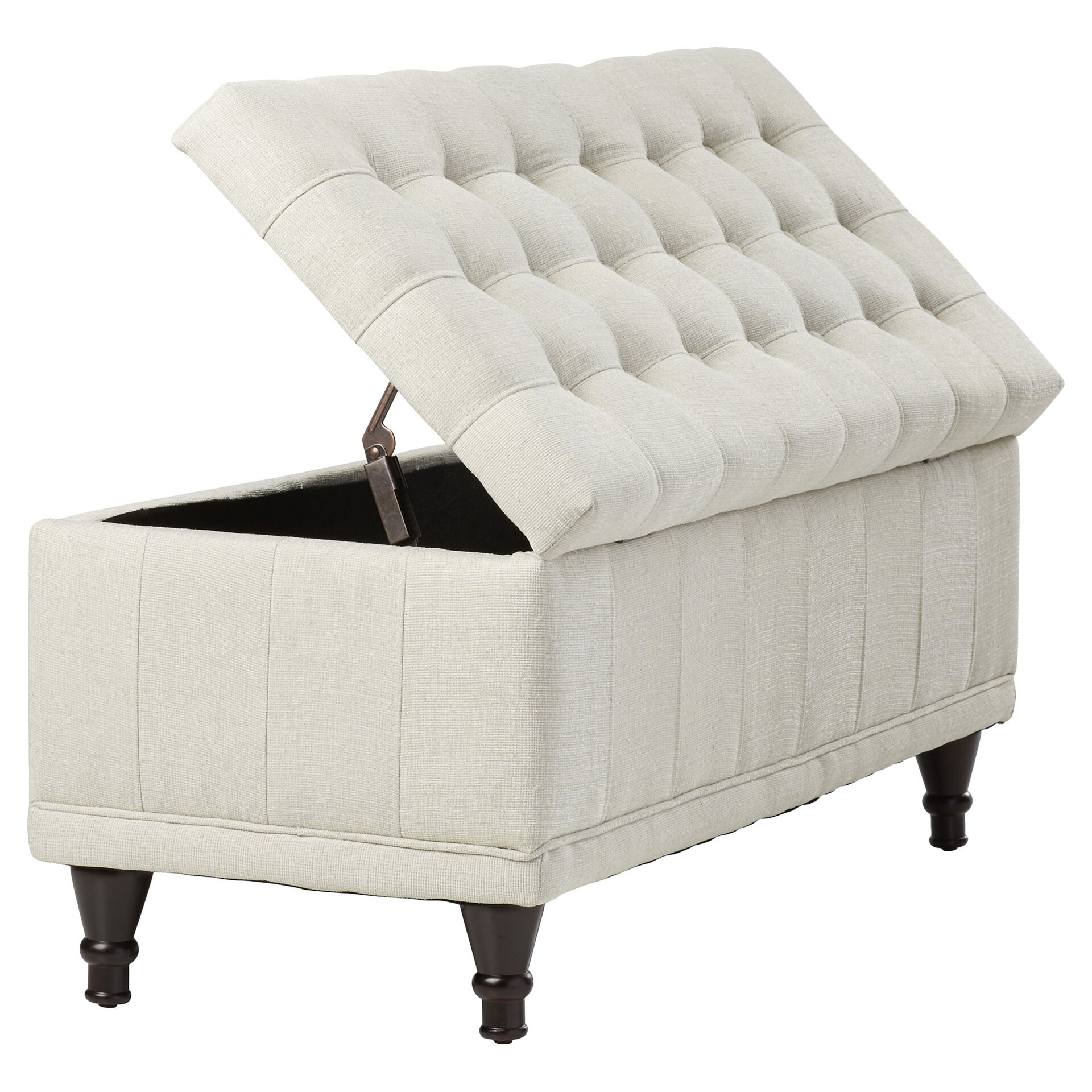 Bedroom Storage Ottoman
 Attles Fabric Bedroom Storage Ottoman