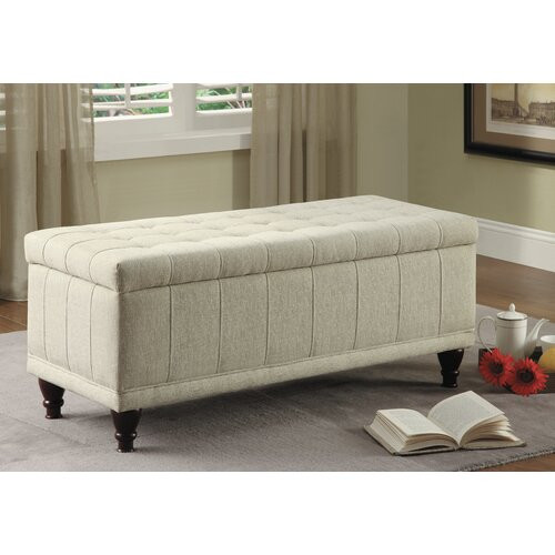 Bedroom Storage Ottoman
 Woodbridge Home Designs Afton Fabric Bedroom Storage