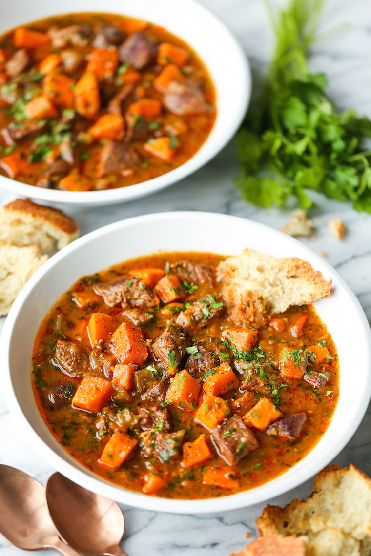 Beef And Sweet Potato Stew
 Sweet Potato Beef Stew Damn Delicious