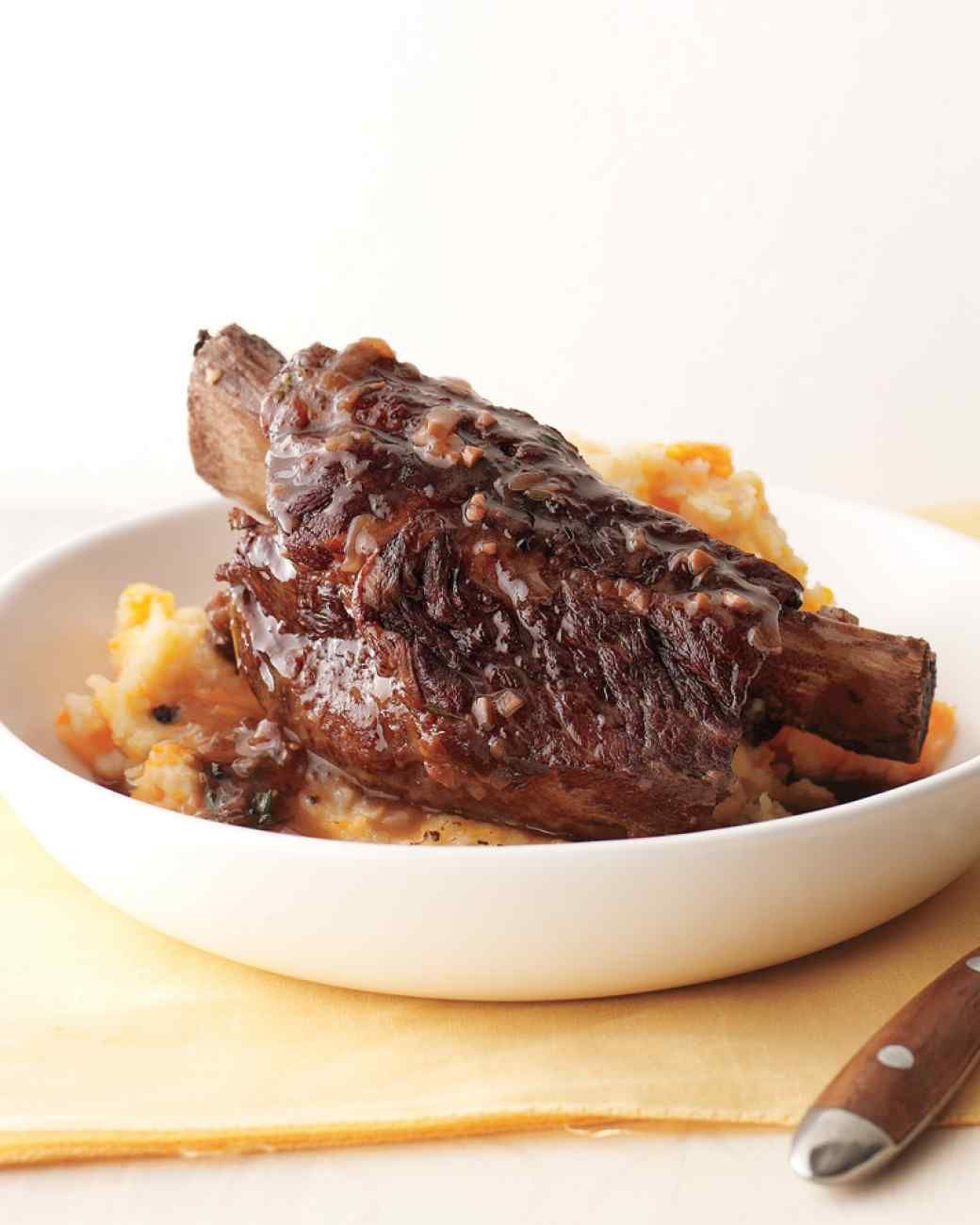 Beef Short Ribs In Pressure Cooker
 Beef Short Ribs with Potato Carrot Mash