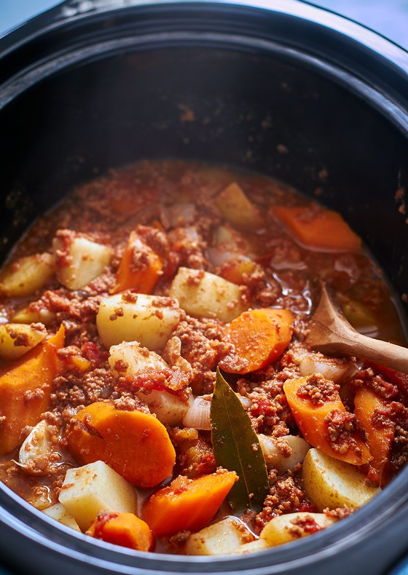 Beef Stew Crock Pot
 Crock Pot Ground Beef Stew Potato and Carrot — Eatwell101