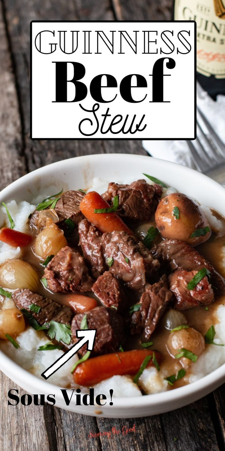 Beef Stew Sous Vide
 This is the sous vide version of the classic Irish Beef