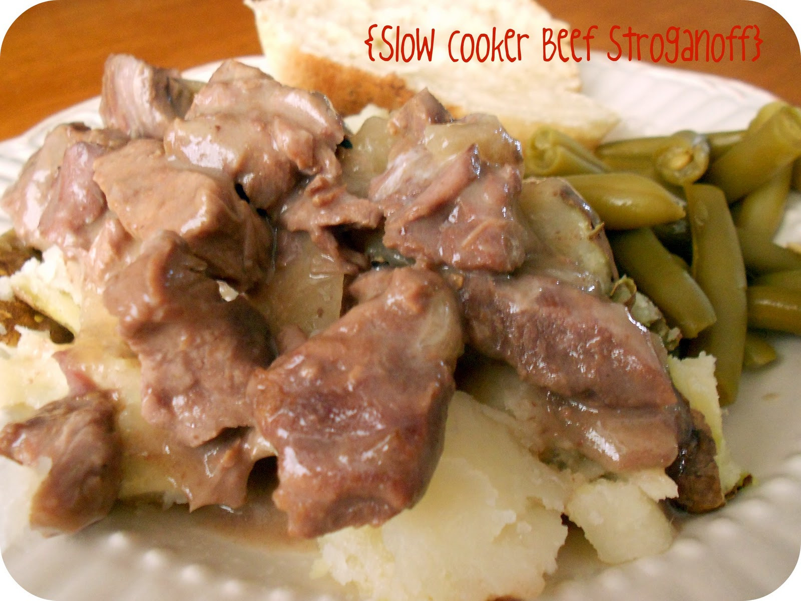 Beef Stroganoff Freezer Meal
 Slow Cooker Beef Stroganoff Freezer Meal