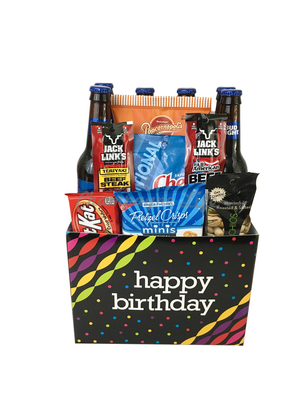 Beer Birthday Gifts
 Birthday Beer Box Champagne Life Gift Baskets