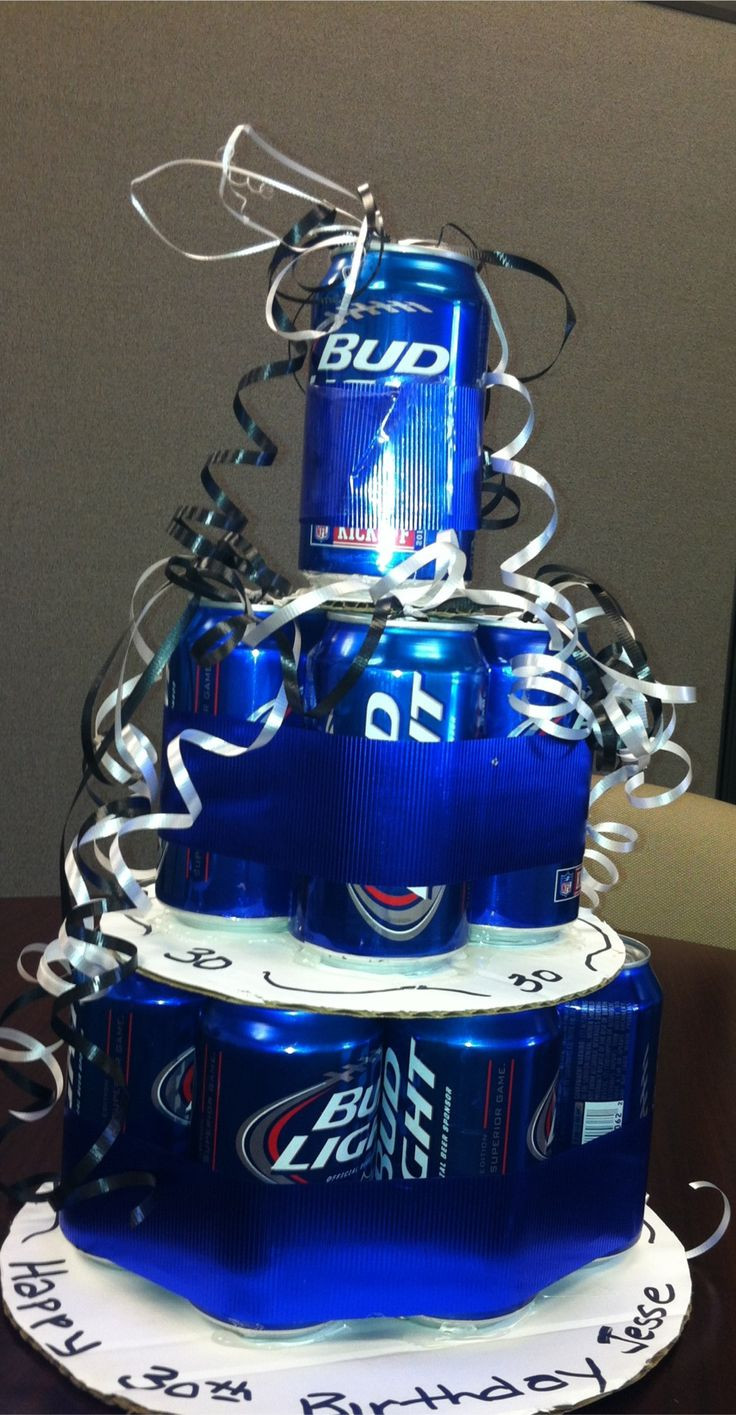 Beer Can Birthday Cake
 Beer Can Birthday Cake Kim s Korner