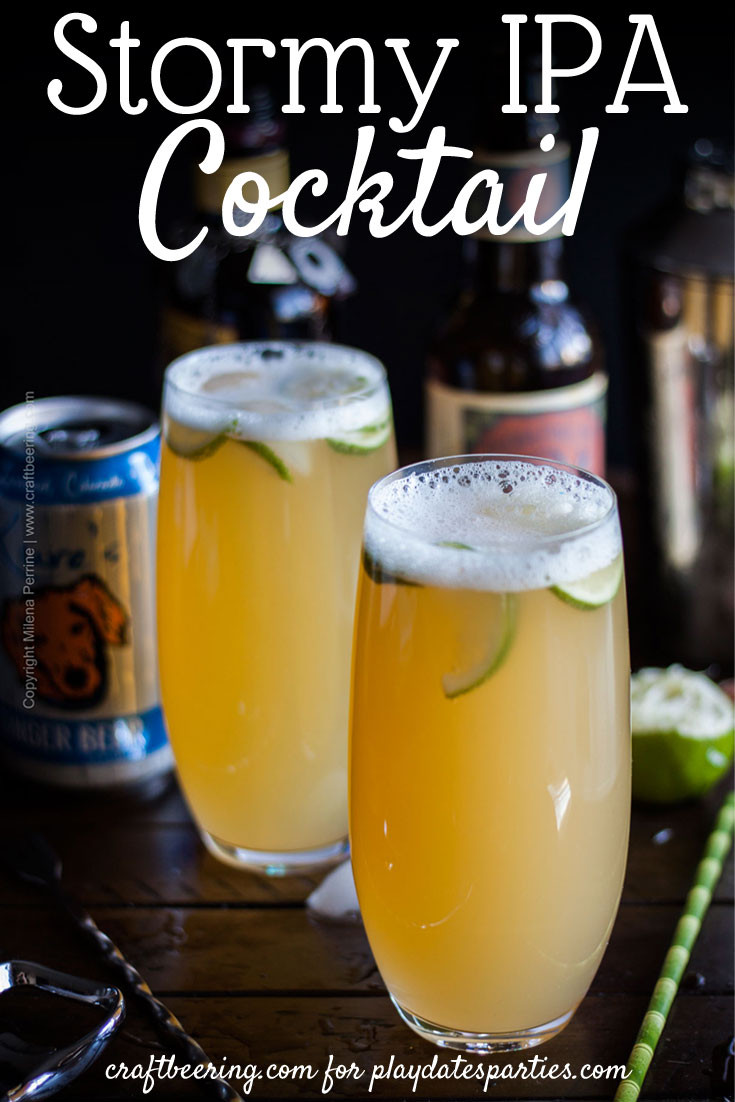 Beer Cocktails Recipes
 Stormy IPA Cocktail Recipe