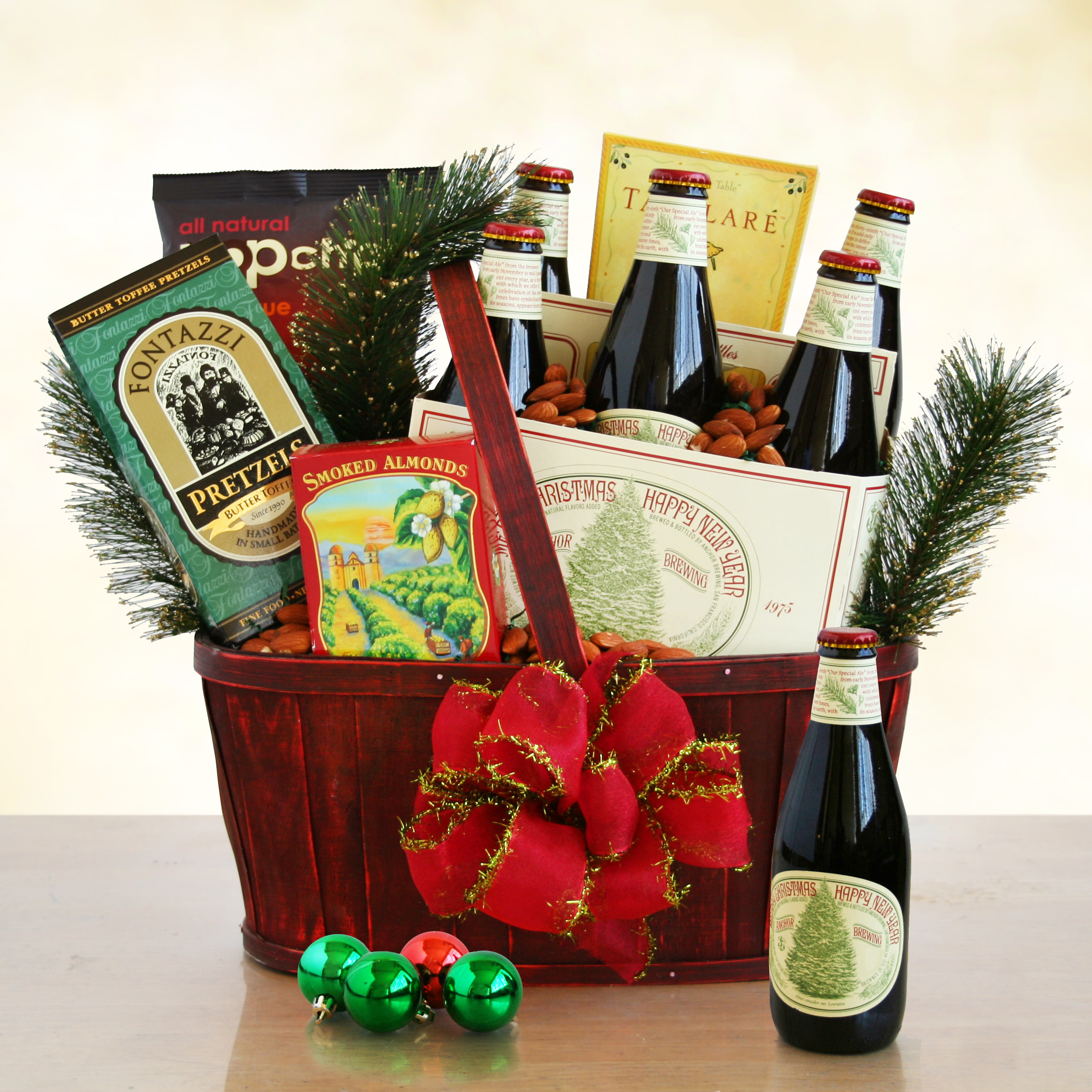 Beer Gift Basket Ideas
 Anchor Steam Christmas Ale Gift Basket – Wine Lovers