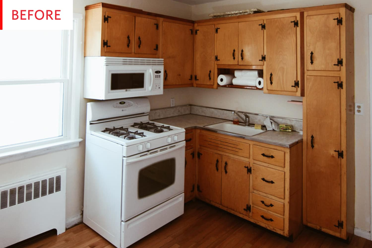 Before And After Kitchen Cabinets
 Painting Kitchen Cabinets Bud Remodel Before After