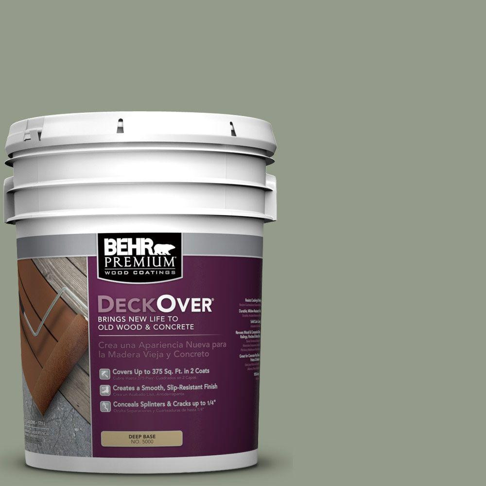 Behr Deck Paint Reviews
 BEHR Premium DeckOver 5 gal SC 143 Harbor Gray Wood and