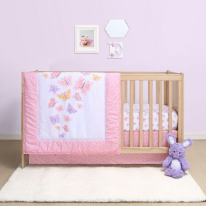 Belle Baby Bedding And Decor
 Belle Butterfly 4 Piece Crib Bedding Set