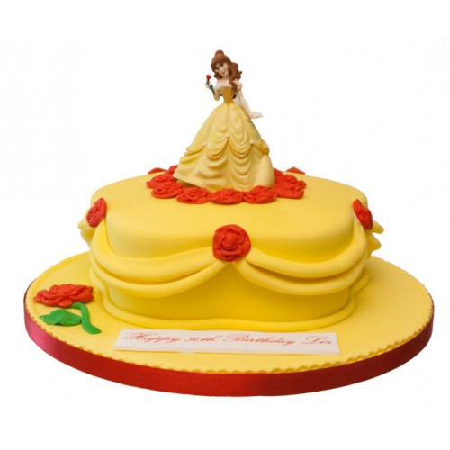 Belle Birthday Cake
 belle birthday cake