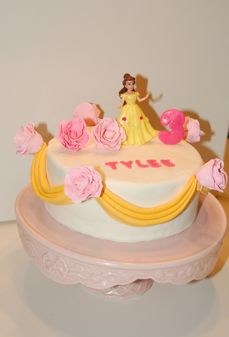 Belle Birthday Cake
 Princess Belle Cake CakeCentral