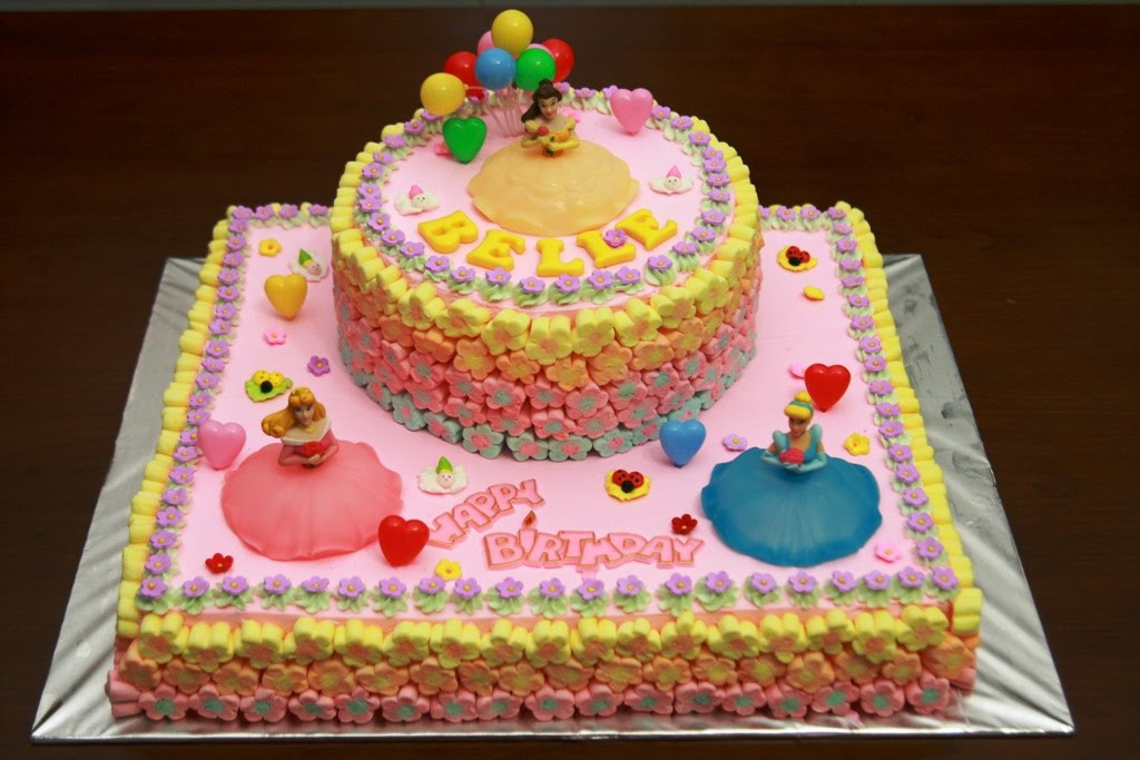 Belle Birthday Cake
 Haven Bakery Belle Birthday Cake Part 3 Princess Cake