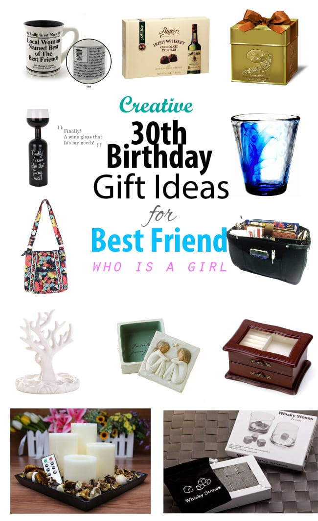 Best 30th Birthday Gifts For Her
 Creative 30th Birthday Gift Ideas for Female Best Friend