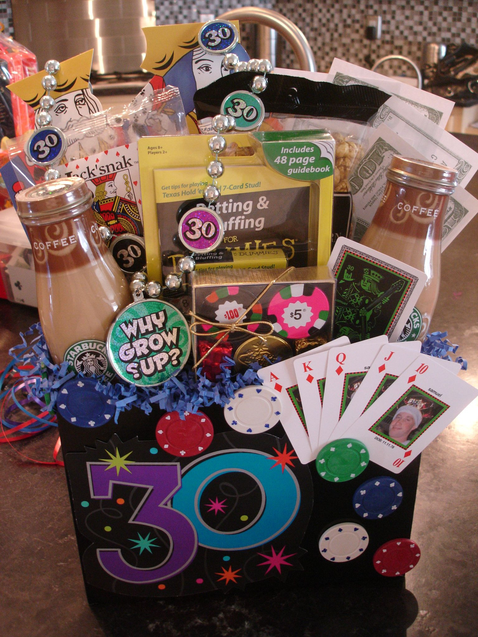 Best 30th Birthday Gifts For Her
 Las Vegas 30th Birthday Gift Basket Delivery to all Las