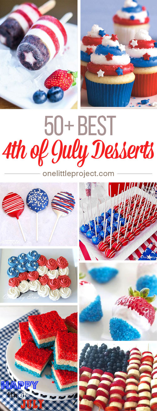 Best 4Th Of July Desserts
 50 Best 4th of July Desserts and Treat Ideas