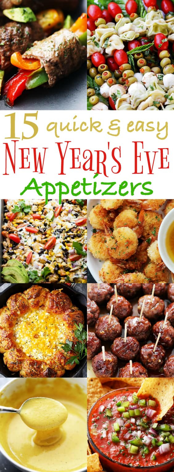Best Appetizers For New Years Eve Parties
 15 Quick and Easy New Year s Eve Appetizers Recipes