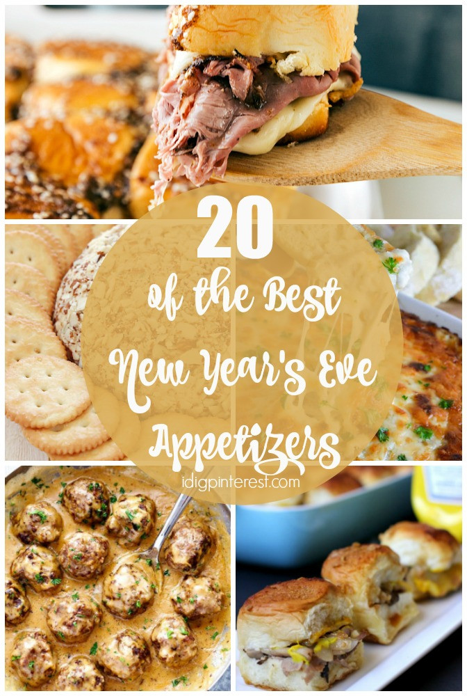 Best Appetizers For New Years Eve Parties
 20 of The Best New Year s Eve Appetizers I Dig Pinterest