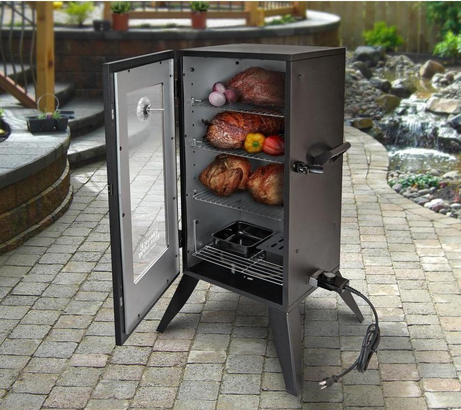 Best Backyard Smoker
 Electric Meat Smoker BBQ Grill Vertical Barbecue Outdoor