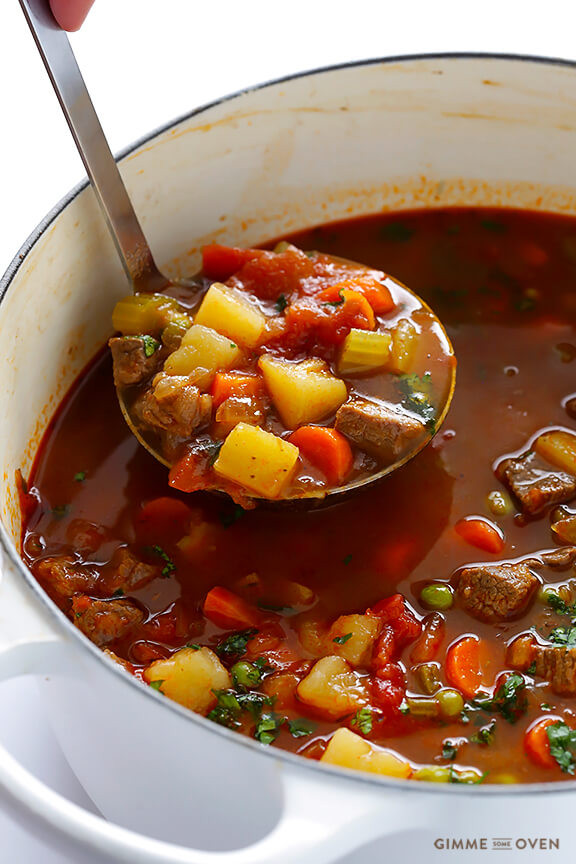 Best Beef Soup Recipe
 Ve able Beef Soup